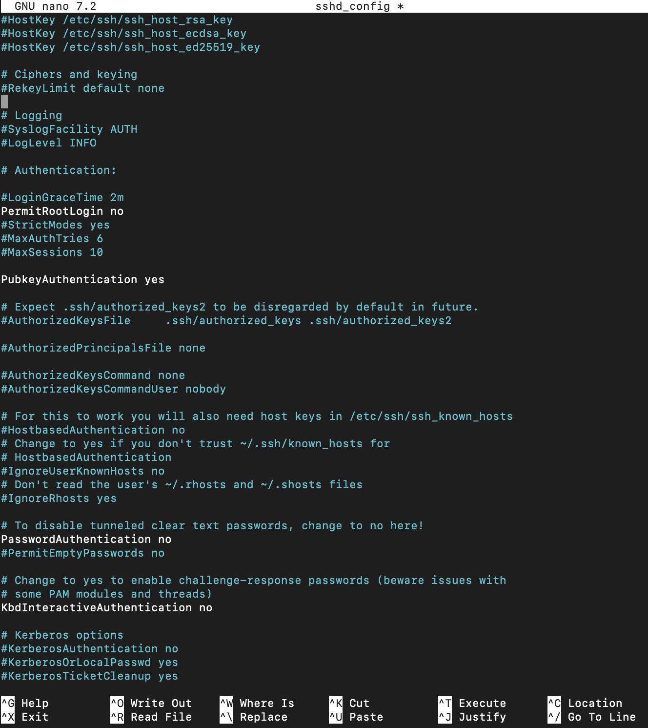 Configuration Files After
