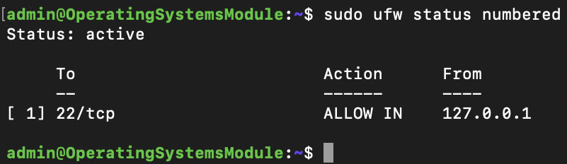 Firewall Documentation